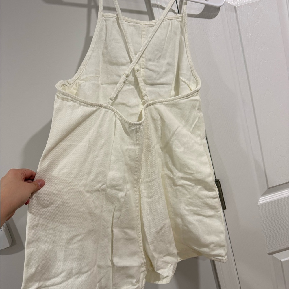 H&M White Sleeveless Romper - Picture 5 of 6